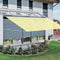 Sun Shade Sail - Rectangle Canopy Awning Cloth Screen with Rope (2x1.6m) Newly