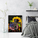 Diamond Painting Kit Flowers Full Square Diamond Mosaic Art