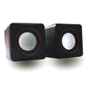 2x Portable Computer Speakers USB Powered Desktop Mini PC Laptop N2M6 M4D4