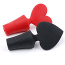 Stopper Bottle Plug Wine Stoppers Silicone Poker Shaped Red Wine Bottle Cap