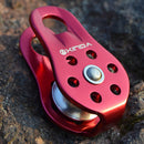Outdoor Bearing Lifting Rock Climbing Fixed Rope Pulley Equipment Accessories