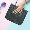 Felt Storage Organizer Portable Book Magazine Basket Laundry Clothes Bag  Newly