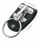Quick Release Steel Detachable Key Chain Keyring Holder X9N6 Ring Clip O1E0 B2N7