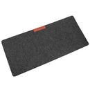 Office Computer Desk Mat Modern Table Wool Felt Laptop Desk Mat(Gray)