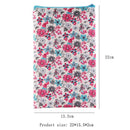 Portable Large Cosmetic Storage Bag Exquisite Print Vertical Makeup Bag(3)