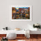 Frameless Oil Painting Arts Picture By Number Riverside Town Hand Painted Craft