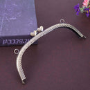 Sheet Metal Wallet Frame Handle for Clutch Shoulder Bag Accessories
