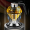 Diamond Glass Oil Pot Press Type Transparent Dustproof Vinegar Bottles Newly