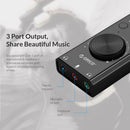 Widewing SC2 External USB Sound Card Adapter Volume Control Audio Card for MacB