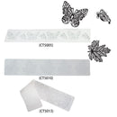 Fondant Lace Mat Leaf Love Mold Chocolate Cake Decorating Tools (CT5010)
