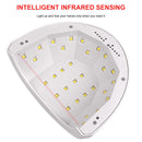 48W 4-Gear Timing UV LED Lamp Manicure Phototherapy Nail Polish Dryer Lights