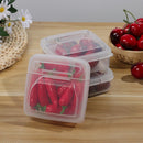 Vegetable Storage Box Cheese Slice Storage Box Fresh-keeping Organizer Case
