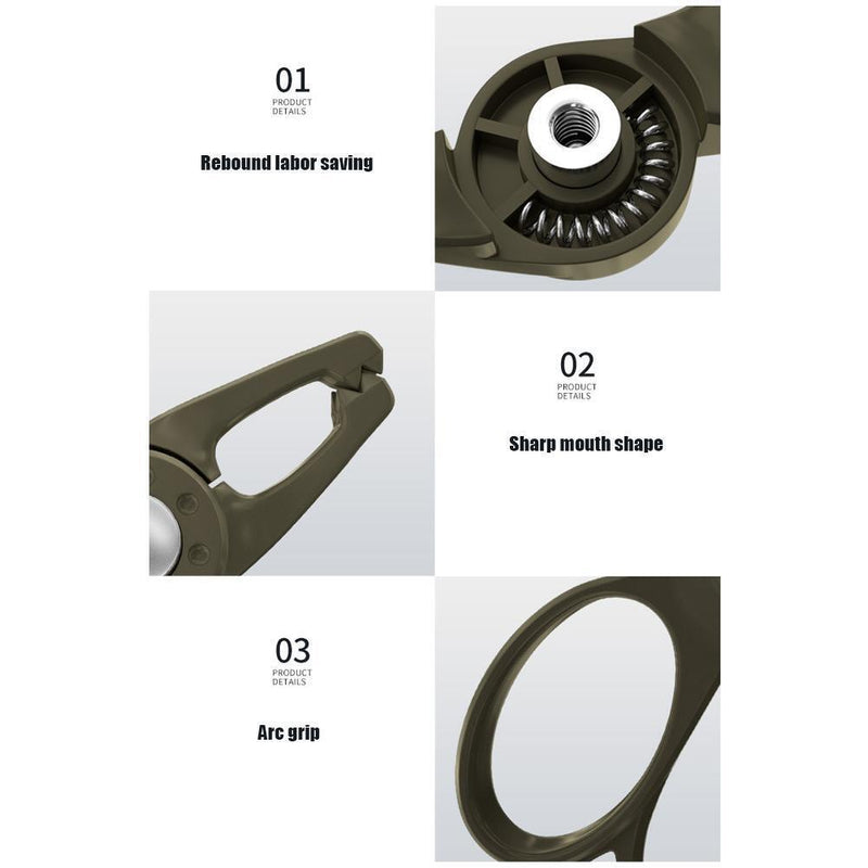 Portable Fishing Pliers Catcher Stainless Steel Fishing Gripper Line Cutter