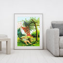 Two Old Girlfriends 40X50cm Oil Paint By Numbers Picture DIY Painting Craft