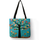 Cartoon biPrinted Shoulder Shopping Bag Casual Large Tote Handbag (40*40cm)
