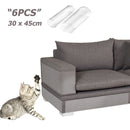 #A Plastic Transparent Cat Scratch Stickers With Pin for Protecting Furniture