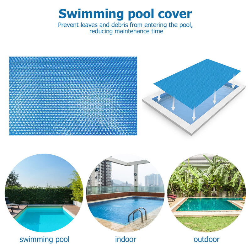 Solar Pool Cover Dustproof Swimming Water Pool Insulation Film (300x200cm)