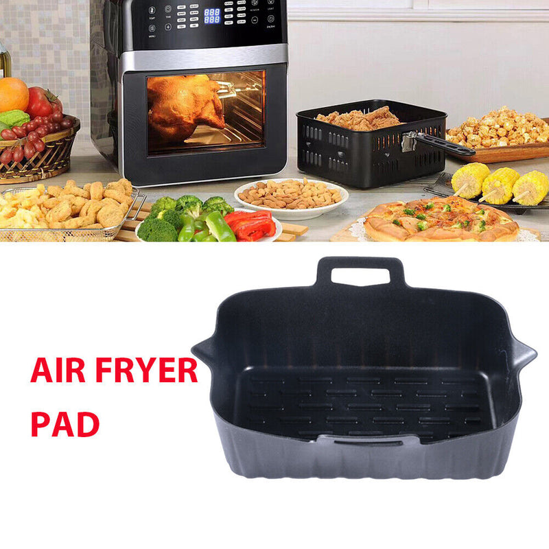 Silicone Air Fryer Pot Waterproof Non-stick for Home Kitchen Oven Steamer Cooker