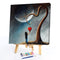 20x20cm Colorful DIY Paint By Numbers Kit Love Little Girl for Decor Art Gift