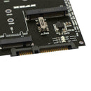 M.2 NGFF/Msata SSD to SATA III 3.0 Adapter Card For PC 2260 2280 N6Z9