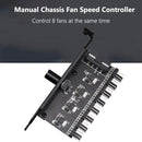 Universal Computer Regulator CPU Hub Splitter Cooler 3pin/4pin Variable Newly