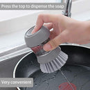 Palm Practical Pot Bowl Brush Cleaning Brush Dish Washing Brush Cleaning Tools