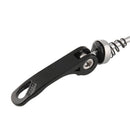 Pair Bike Bicycle Cycling Wheel Hub Skewers Quick Release Bolt black