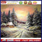 Sunset Cottage Oil Paint By Numbers DIY Handpainted Home Decoration Unframed