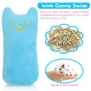 Cat Catnip Toys - Pet Supplies Kitten Plush Chew Toys for Cats (Blue)