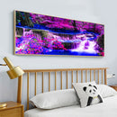 5D DIY Full Round Drill Diamond Painting Kit Waterfall Scenery Drawing Orname
