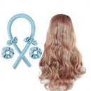 Soft Hair Heatless Curling Rod Foam Sponge Roller Hair Styling Tools (Blue)