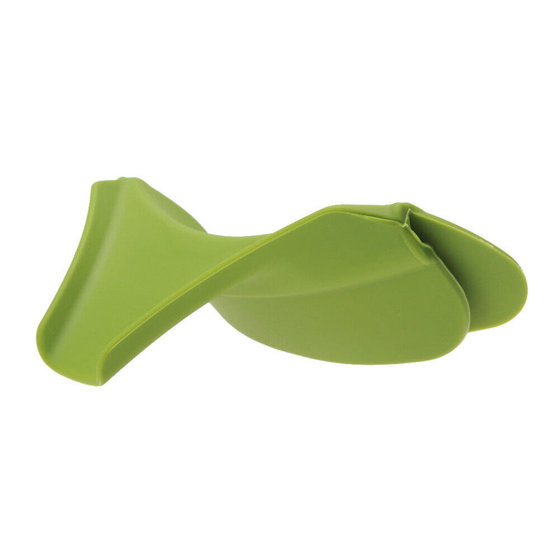 Kitchen Funnel Tools Prevent Spills Silicone Circular Rim Liquid Deflector