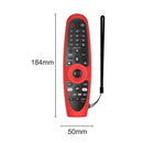 Y38 Remote Control Cover Case for LG AN-MR600 AN-MR650 AN-MR20GA (Red)