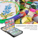 Embroidery Tool Kit Bag Cross Stitch Storage Case DIY Yarn Hooks Organizer Dead