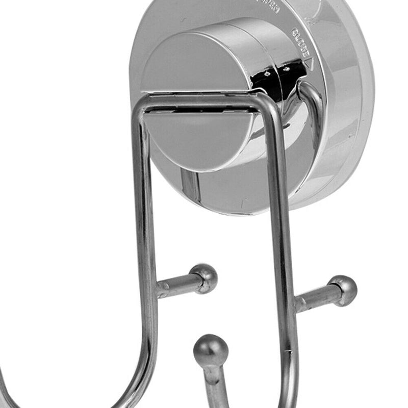 Wall Coat Rack Towel Clothes Storage Hanging Hooks Household Powerful Vacuum