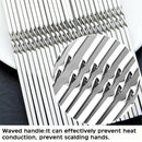Grilling Skewers Set Metal BBQ Skewers Stainless Steel BBQ Skewers BBQ Sticks