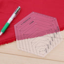 Quilting Ruler Cutting Ruler DIY Home Sewing Tools Acrylic Patchwork Craftsman