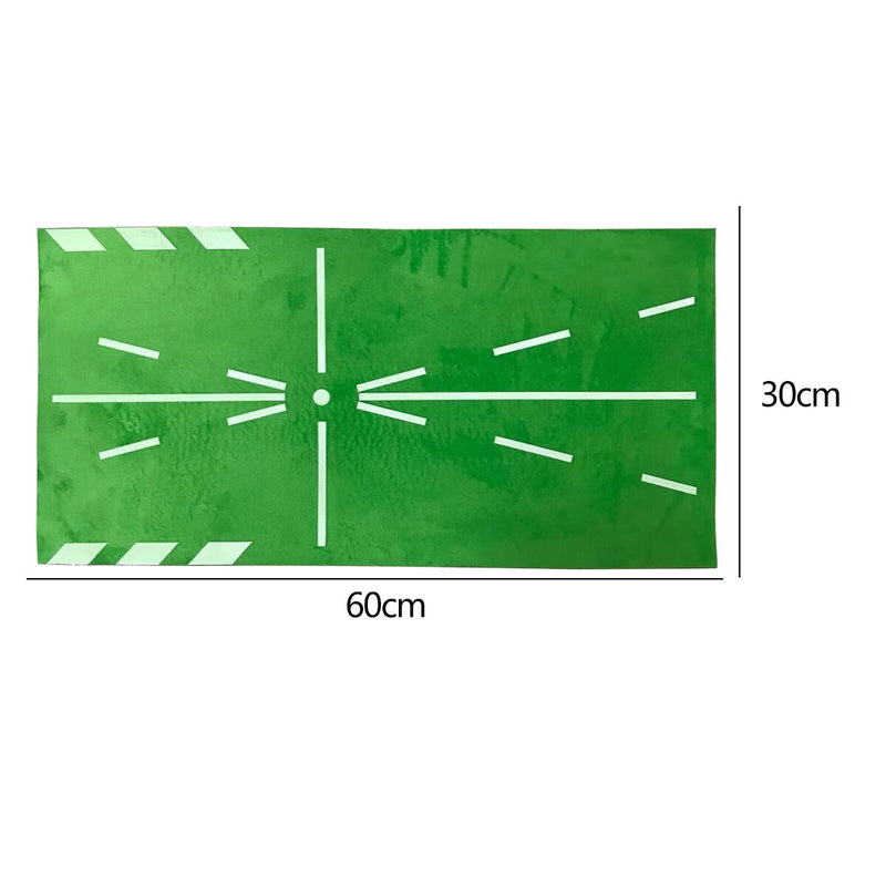 Golf Training Mat, Hitting Swing Mat Golf Practice Training Aid Rug for Batting
