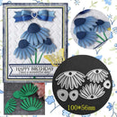 Petal Metal Cutting Dies Stencil DIY Scrapbooking Album Card Emboss Paper S4N0