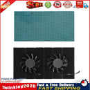 GPU Backplane Radiator for RTX 3090 3080 (Laird 700 Set 1mm Thermal Pad) Newly
