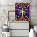 5D DIY Diamond Painting Typographic Art Kits Full Round Drill Wall Decor Crafts