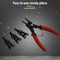 4 In 1 Circlip Plier Set Combination Snap Ring Plier Retaining Clip Pliers Q5U5