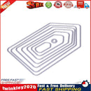 A Set of Stencil Cutting Dies DIY Album Scrapbook Card Decor Newly