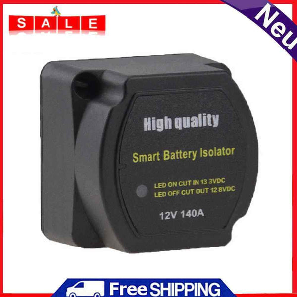 12V 140A VSR Voltage Sensitive Relay Car Parts Intelligent Dual Battery Insulator