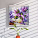 5D DIY Diamond Painting Kits Full Round Drill Flowers Picture Wall Decoration