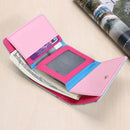 Cute Women PU Leather Mini Wallets Small Purse Coin Clutch(Light Green)