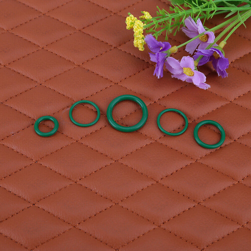 265pcs Universal 18 Size Car Air Conditioner O Ring Seal Circle Kit (Green)
