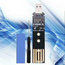 M.2 NVME NGFF SSD to USB 3.1 Adapter 2-in-1 Internal Converter Card D0I6