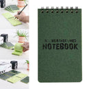 Pocket Flip Notepad Notebook 50 Pages 12.7x7.6cm Hardback Jotter C3U1