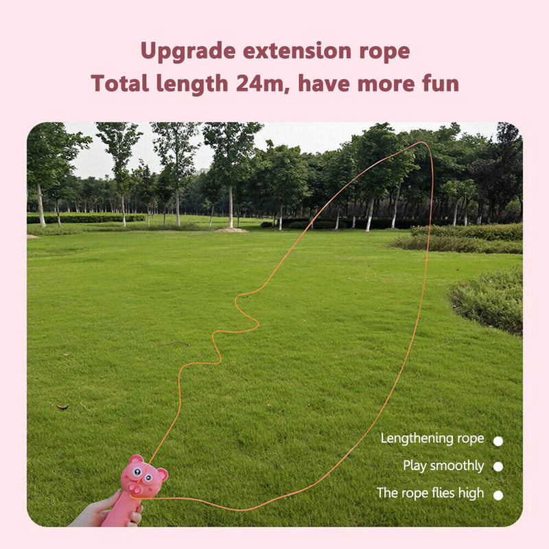 Children Toys Rope Launcher Stress Relief Flying String Christmas Gift for Kids